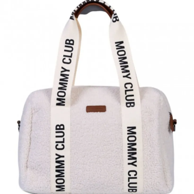 Sac à langer Mommy Club Signature Teddy Off-White