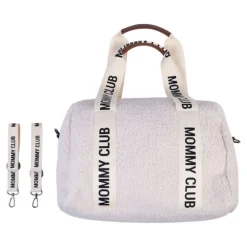 Sac à langer Mommy Club Signature Teddy Off-White