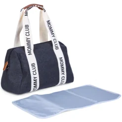 Sac à langer Mommy Club Signature Canvas Noir