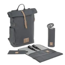 Sac à langer Rolltop Up - Anthracite
