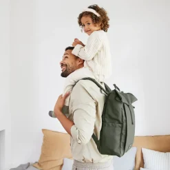 Sac à langer Rolltop up Olive
