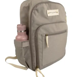 Sac à langer/sac à dos Agathe - Gris/beige