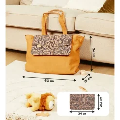 Sac 脿 langer Zebra