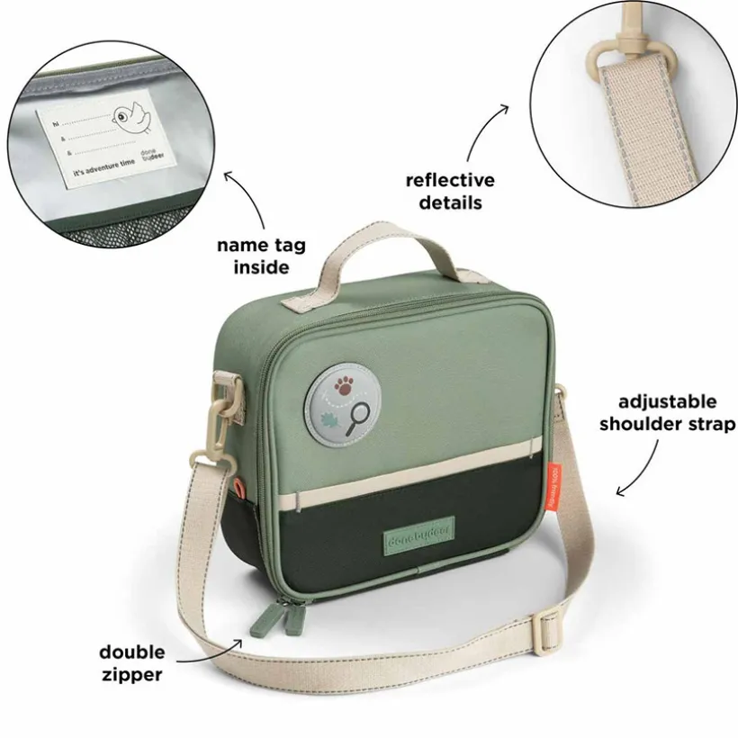 Sac-repas isotherme 4L Tiny Trails Vert