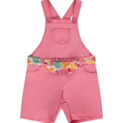 Salopette avec ceinture imprimée à nouer pour bébé fille