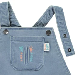 Salopette courte uni et fantaisie pour bébé garçon