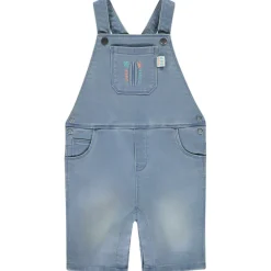 Salopette courte uni et fantaisie pour bébé garçon