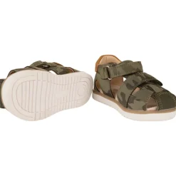 Sandales fermées et scratchées imprimé camouflage pour bébé garçon