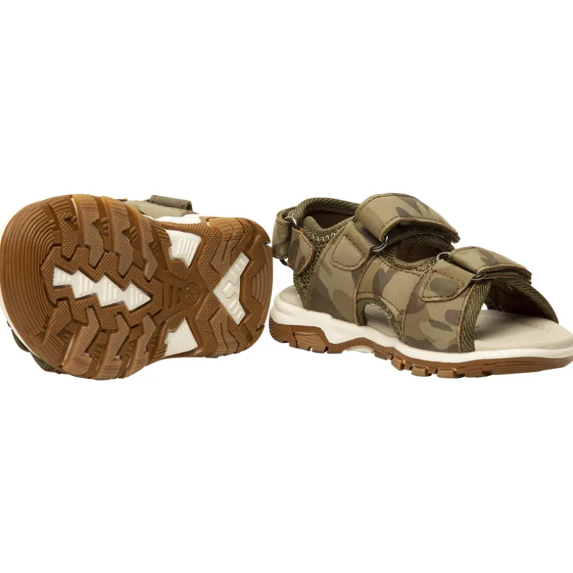 Sandales à scratchs imprimé camouflage pour bébé garçon