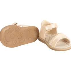 Sandales velcro effet irisé pour bébé fille