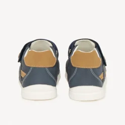 Sandales velcro à empiècements contrastés pour bébé garçon