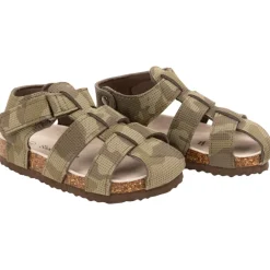 Sandales velcro imprimé camouflage pour bébé garçon