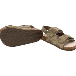Sandales velcro imprimé camouflage pour garçon