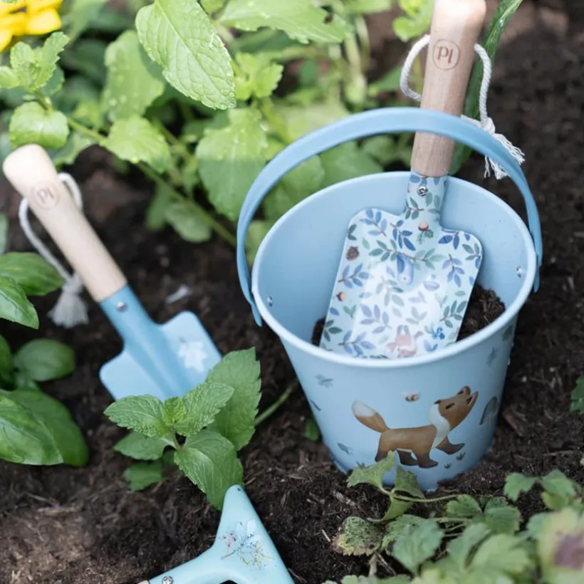 Seau de jardinage Forest Friends - Bleu