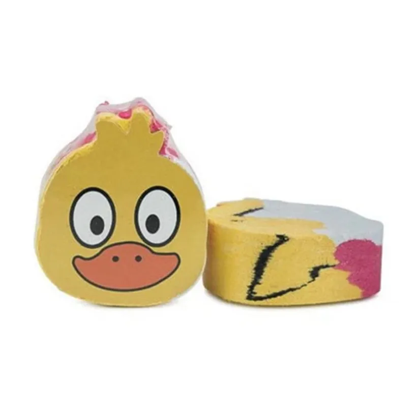 Serviette de bain comprimée 30 x 30 cm canard