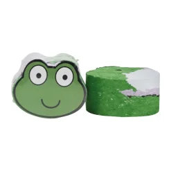 Serviette de bain comprimée 30 x 30 cm grenouille