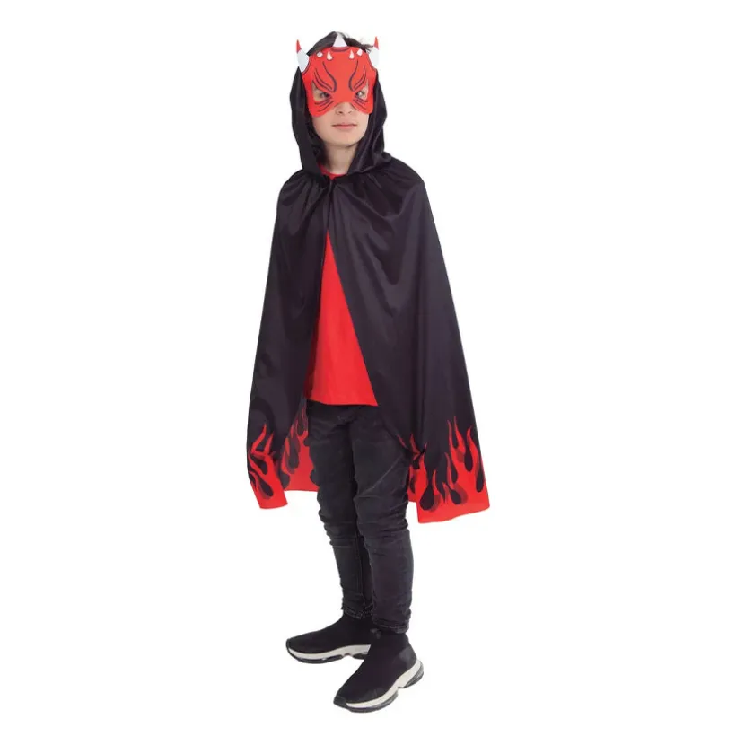 Set cape + masque Diablito TU