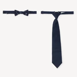 Set cravate + nœud papillon imprimé palmiers pour garçon