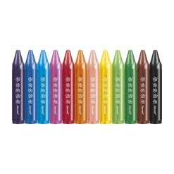 Set crayons de cire pour colorier x12