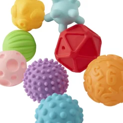 Set de 8 balles sensorielles texturées