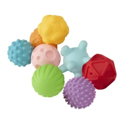 Set de 8 balles sensorielles texturées