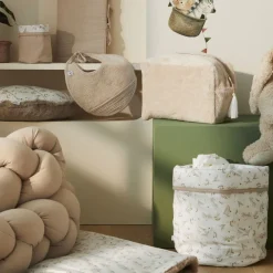 Set de 2 corbeilles de rangement en tissu Daydream