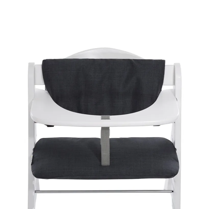 Set de coussins Highchair Pad Deluxe pour chaises hautes Alpha+/Beta+/Arketa melange charcoal