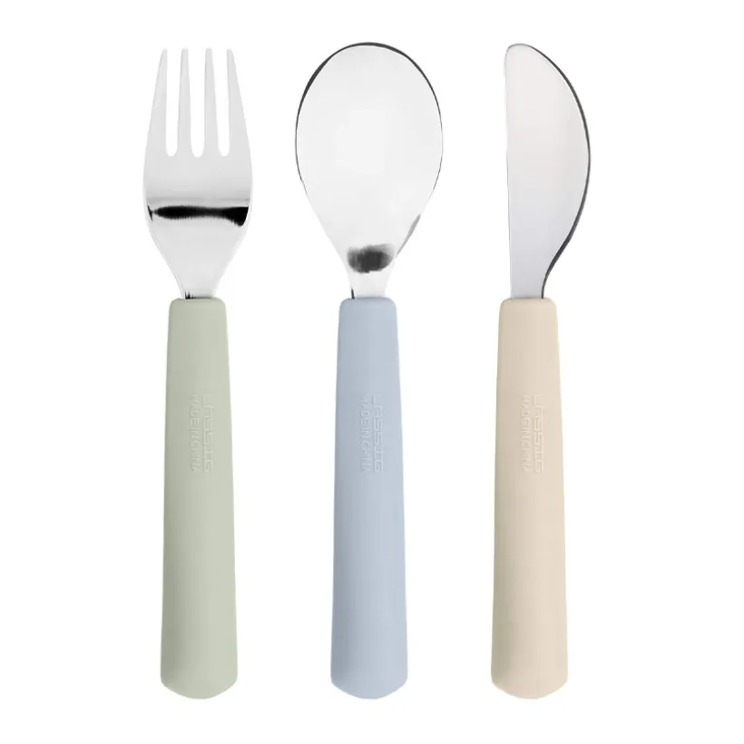 Set de 3 couverts enfants Happy Fruits Lemon
