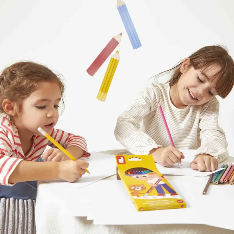 Set de crayons effaçables x 12