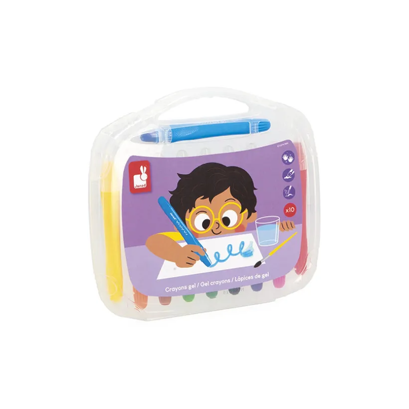 Set de crayons gel x10