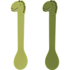 Set de 2 cuillères silicone Mr Dino