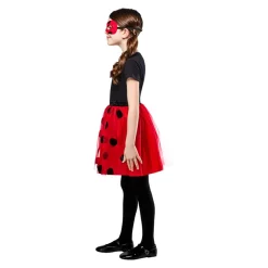 Set de déguisement 5-8 ans tutu + masque Lady Bug