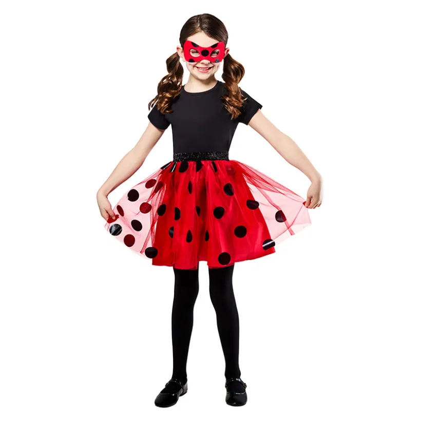 Set de déguisement 5-8 ans tutu + masque Lady Bug