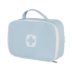 Set de docteur en bois bleu