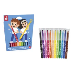 Set de feutres longue durée x12
