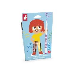 Set de feutres pinceaux pour coloriage x10