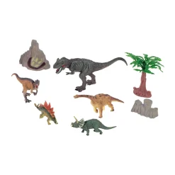 Set de 5 figurines dinosaures (modèle aléatoire)