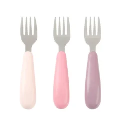 Set de 3 fourchettes en métal Miamix - Rose