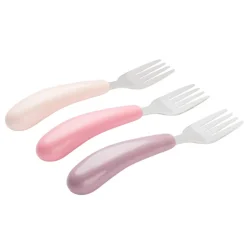 Set de 3 fourchettes en métal Miamix - Rose