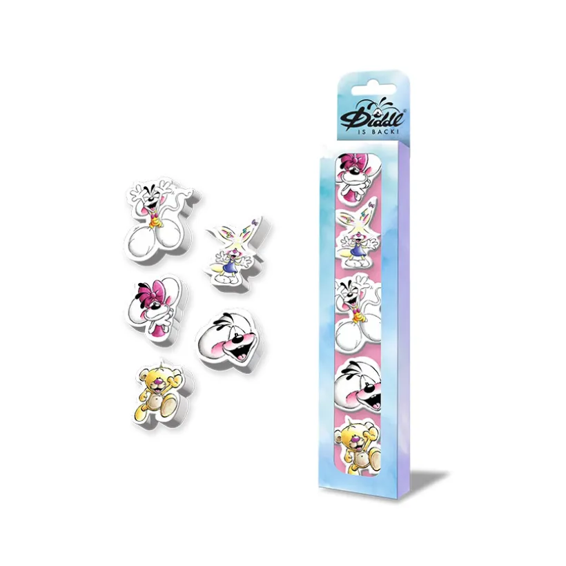 Set de gommes 3D Diddl