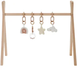 Set de 4 jouets pour arche Douce Hirondelle écru
