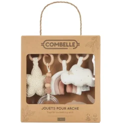 Set de 4 jouets pour arche Douce Hirondelle écru