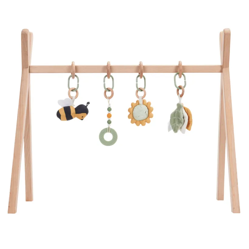 Set de 4 jouets pour arche Promenade Bucolique vert