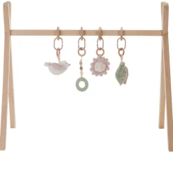 Set de 4 jouets pour arche Promenade Bucolique rose