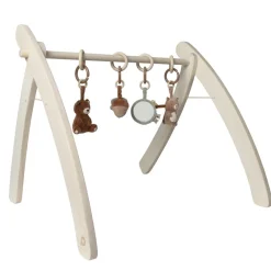 Set de 4 jouets à suspendre pour arche d'éveil Roi des Forêts