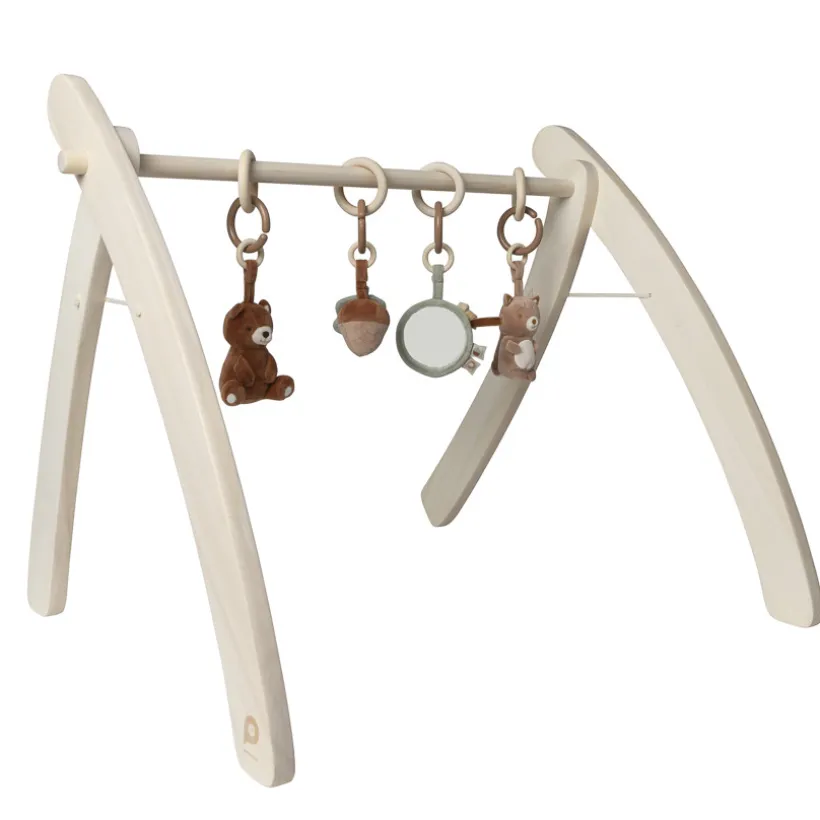 Set de 4 jouets à suspendre pour arche d'éveil Roi des Forêts