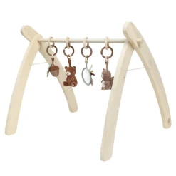 Set de 4 jouets à suspendre pour arche d'éveil Roi des Forêts