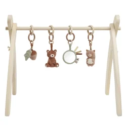 Set de 4 jouets à suspendre pour arche d'éveil Roi des Forêts