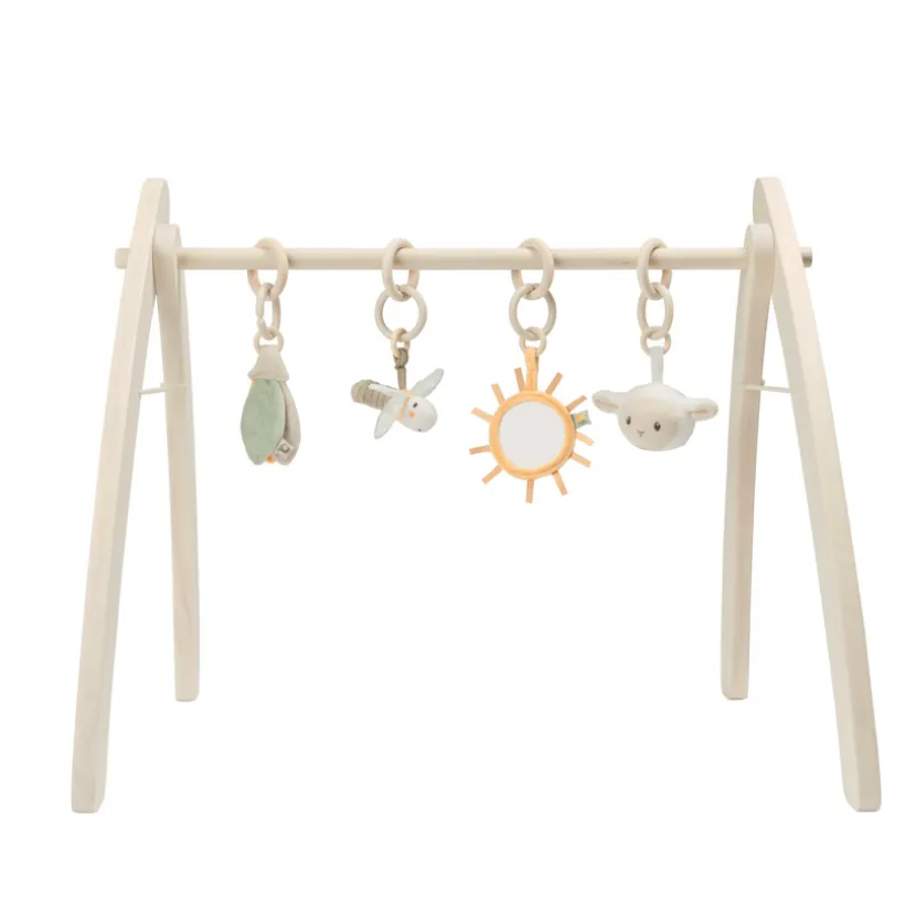 Set de 4 jouets à suspendre pour arche d'éveil La Vie à la Ferme
