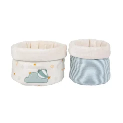 Set de 2 paniers de rangement Felix & Leo
